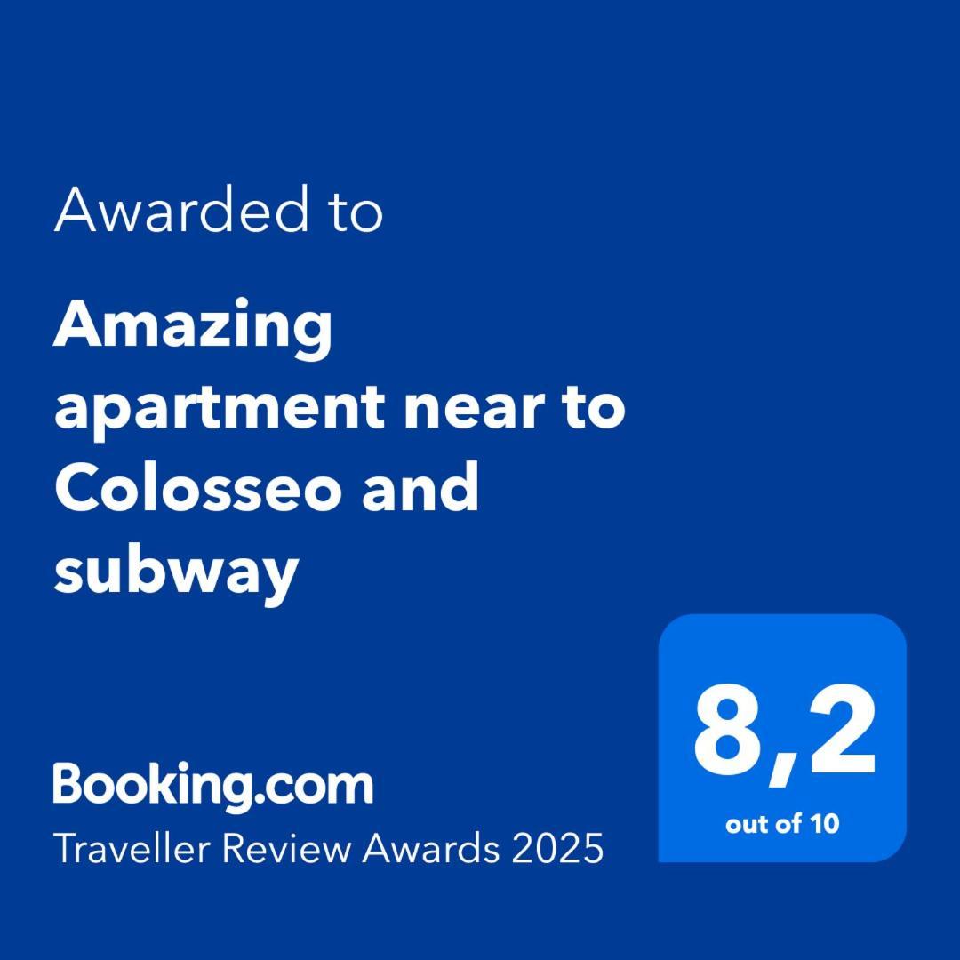 Amazing Apartment Near To Colosseo And Subway Roma Eksteriør bilde